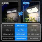 Aootek Solar Outdoor Motion Sensor Lights 2500Lm Solar Panel to 15.3 in² and 3 - Image 2