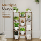 Bamworld Plant Stand Indoor Outdoor Tall Plants Shelf - Image 5
