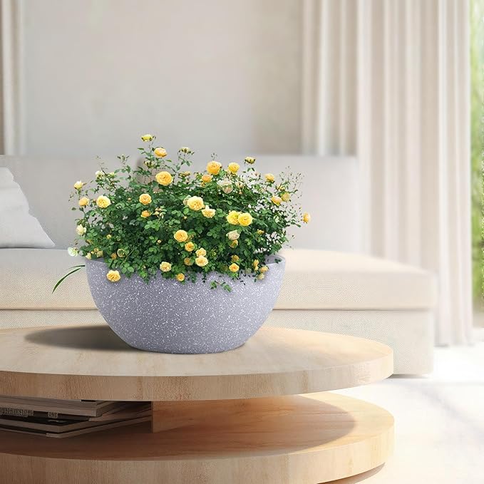 13 inch Large Hanging Planters Plant Pots - Image 7