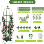 2 Pack Garden Obelisk Trellis, 70IN Tall Plant Support - Image 7