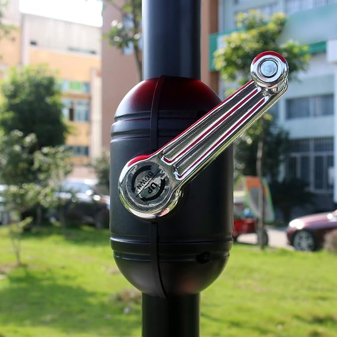 Sunnyglade 9' Patio Umbrella Outdoor Table Umbrella - Image 2