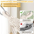 ANYOO Cotton Hammock Portable Camping Hammocks - Image 6