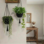 Shappy 1 Pack Jute Crochet Long Plant Hanger - Image 4