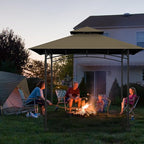 Grill Gazebo Replacement Top, 5 * 8 Outdoor BBQ Top Cover, Double Layer BBQ - Image 7