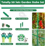 Cludoo 232PCS Garden Stakes Set - Image 2