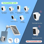Solar Panel Charger for Ring Camera，Spotlight Cam Plus/Pro and Stick Up Cam - Image 2