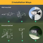 Linkind Solar Lights Outdoor StarRayS, Bright Solar Spot Lights Outdoor - Image 6