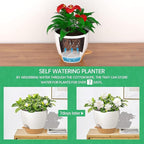 ZMTECH 10 Inch Hanging Planters - Image 4
