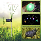 Solar Garden Lights, Waterproof Firefly Outdoor Decor - Image 2