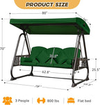 3 in 1 Outdoor Porch Swing - Image 8
