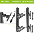 Heavy Duty Deck Railing Umbrella Holder, Adjustable Patio Umbrella Stand - Image 2