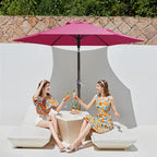 JEAREY 7.5FT Patio Umbrella Market Table Umbrella - Image 2