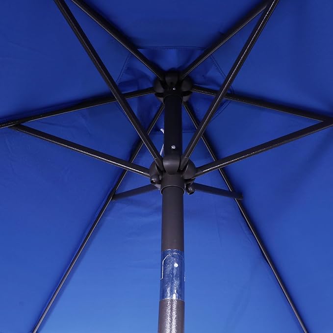 Blissun 7.5 ft Patio Umbrella, Yard Umbrella, Outdoor Market Umbrella - Image 3