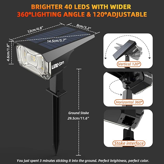 Color Solar Light Outdoor Waterproof Spotlights - Image 8