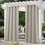 NICETOWN Outdoor Curtains for Patio Waterproof, Rustproof Grommet Room by NICETOWN