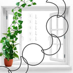 18 Pcs Chain Trellis for Climbing Plants Indoor Outdoor, Wall Plant Vine by Vodolo