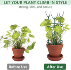 12 Pack Plant Support Stake Half Round Plant Support - Image 6
