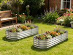 6 ft x 2 ft Raised Garden Bed Metal Elevated Planter - Image 3