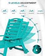 Lounge Chair Outdoor, Oversized Chaise Lounge Chair - Image 4