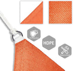 Patio Paradise 20' x 20' x 20' Sun Shade Sail Triangle Canopy Shade Cloth - Image 3
