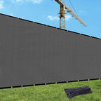 UPGRADE Privacy Fence Screen 3'x48' Dark Grey Outdoor 90% Visibility Blockage by UPGRADE
