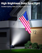 DBF Solar Spot Lights Outdoor Waterproof IP65, Cool White, 600LM High Bright - Image 3