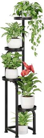 Bamworld Tall Plant Stand Indoor Outdoor, Corner Metal Flower Pot Stands by Bamworld
