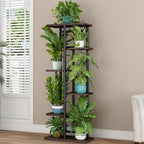 LINZINAR Plant Stand 6 Tier 7 Potted Indoor Plant Shelf Multiple Stands - Image 2