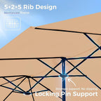 SUPERJARE 15FT Outdoor Umbrella - Image 9