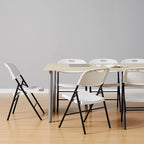 Amazon Basics Sturdy Foldable Plastic Chair, 350-Pound Capacity - Image 2