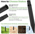 15 Pcs 8.25 Inch ABS Plastic Ground Spikes - Image 4