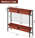 Raised Garden Beds with Legs, Elevated Planter Box Outdoor - Image 2