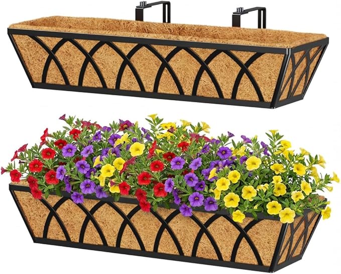 Y&M Planter, 24in Metal Box by YM