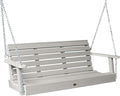 Highwood Weatherly Porch Swing 5 Feet, Harbor Gray by highwood