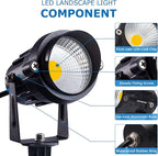 SUNVIE 12W Low Voltage Landscape Lighting Landscaping Lights - Image 6