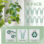 8 Pack Trellis for Potted Plants, Stackable Indoor Plant Trellis for Climbing - Image 4