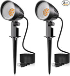 MEIKEE 12W Landscape Lighting, 120V 2700K Warm White LED Garden Lights by MEIKEE
