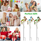 3Pcs Pelican Decorative Garden Stakes, 56.5''H Waterproof Glow in The Dark - Image 9