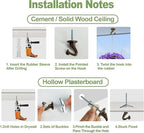 Ceiling Swag Hook Sets - Image 5