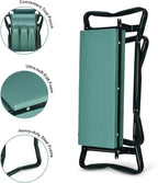 2-in-1 Garden Kneeler & Seat, Folding Seat w/EVA Foam Kneeling Pad & Removable - Image 6