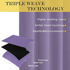 NICETOWN Lilac Purple Blackout Curtains - Image 3
