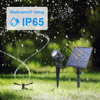 APONUO Solar Spotlights Landscape Lights Low Voltage Outdoor Solar Spotlight - Image 4