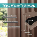 NICETOWN 2 Panels Outdoor Curtains - Image 5