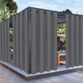 PureFit Outdoor Curtains for Patio Waterproof Weatherproof, UV Resistant by PureFit