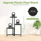 iDavosic.ly 3 Tier Folding Plant Stand Indoor Outdoor - Image 5