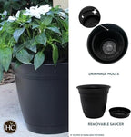 The HC Companies Eclipse Round Planter - Image 2