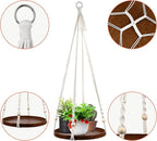E-Know Macrame Plant Hanger - Image 2
