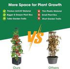MQFORU 4Pack Raised Garden Bed Planter Boxes - Image 5