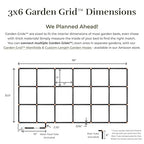 Garden Grid Watering System, 3x6 | Raised Garden Bed Drip Irrigation System - Image 8