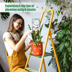 Plant Trellis for Climbing Plants Indoor, 15.94Inch Small Garden Metal - Image 6